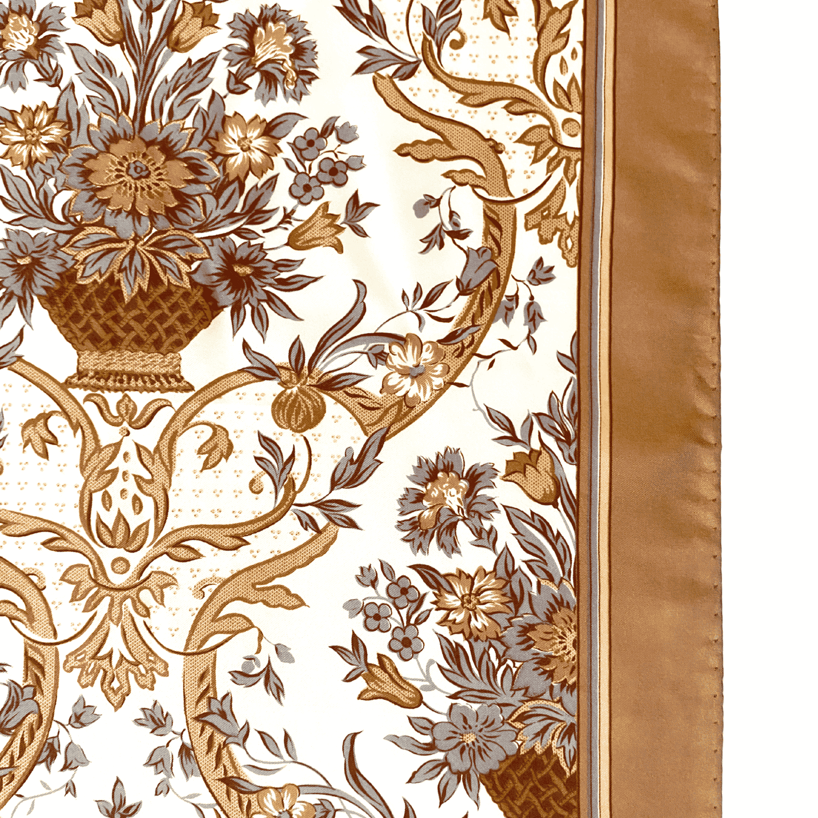 Carré Corbeille — Accessoires en soie femme vintage – Image 3