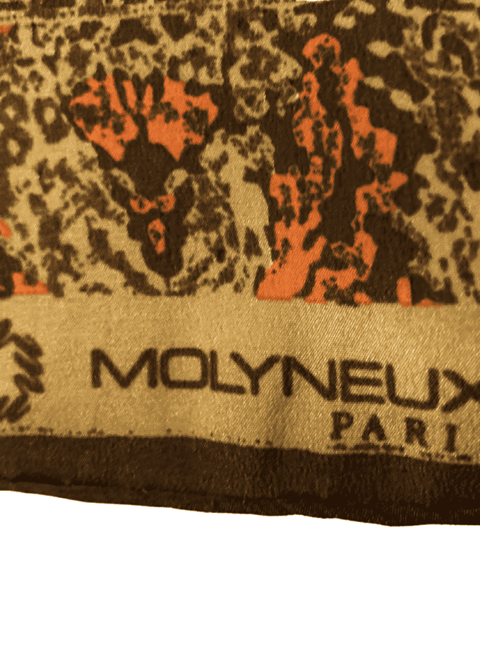 Carré Molyneux — Foulard soie made in France vintage