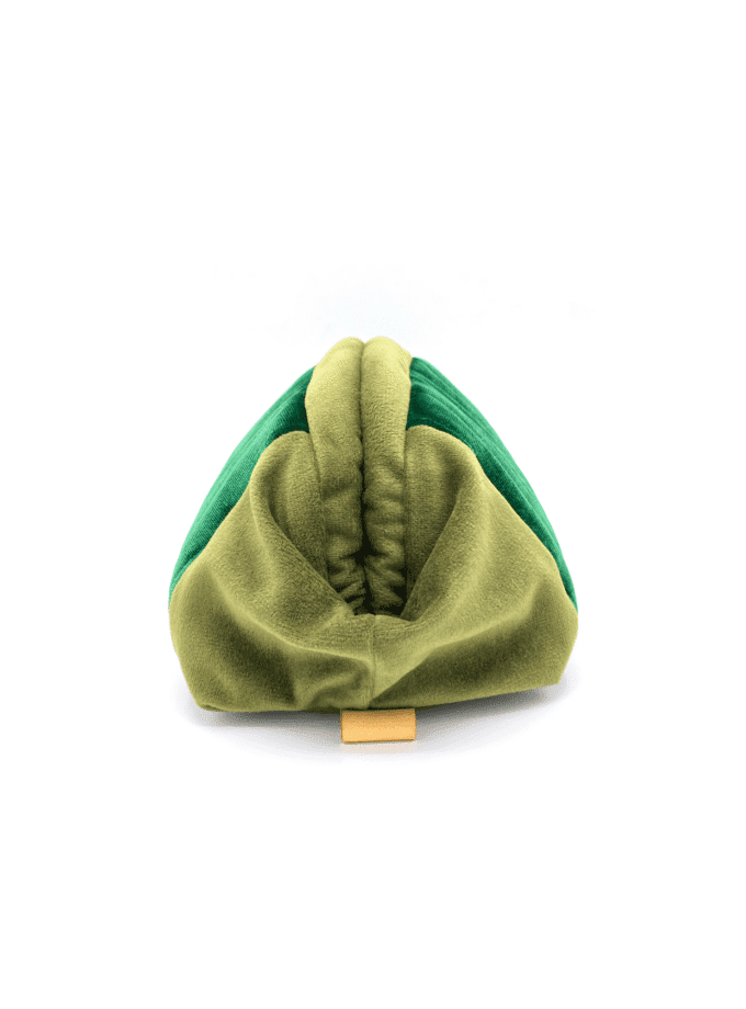 Sulu Absinthe — Pochette velours jade & velours olive