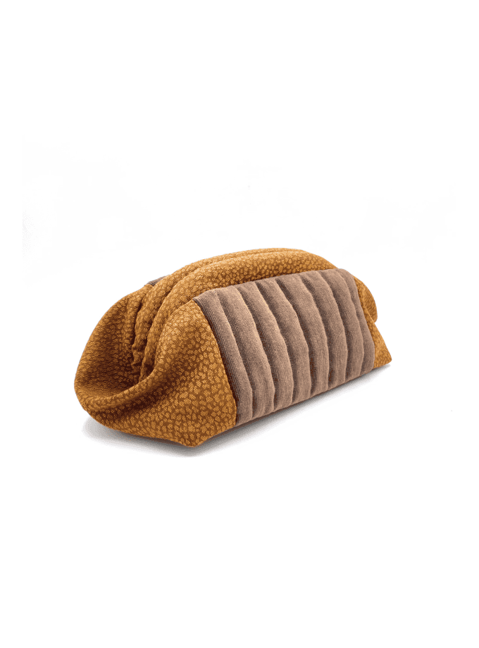 Sulu Mocha — Vanity femme velours milleraies
