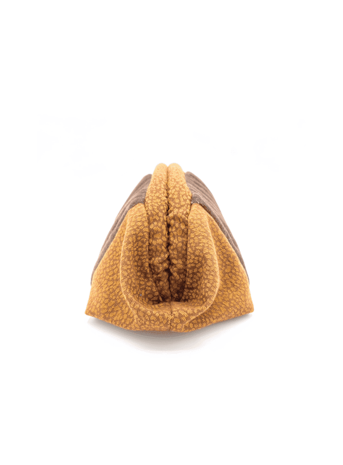 Sulu Mocha — Vanity femme velours milleraies