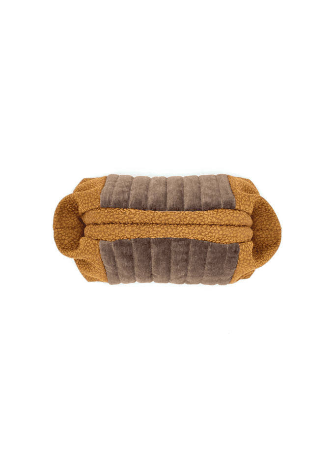 Sulu Mocha — Vanity femme velours milleraies